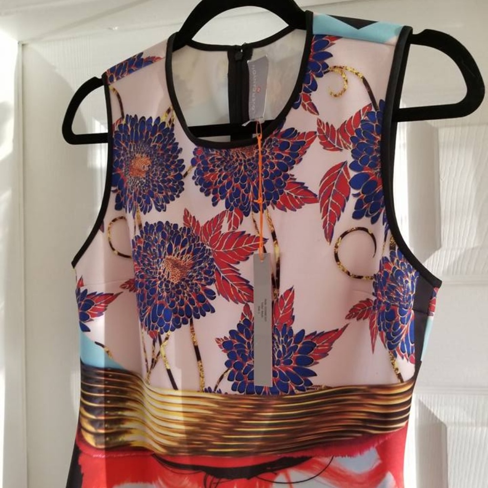 Clover Canyon Sleeveless Bodycon Dress - L